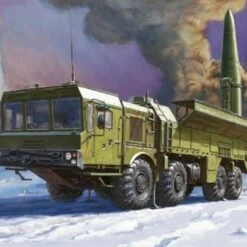 Russian 9K720 Iskander-M SS-26 Stone Ballistic Missile System 1/72 Zvezda