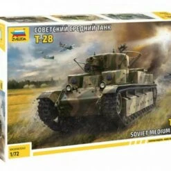 Soviet T28 Medium Tank 1/72 Zvezda