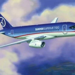 Sukhoi Superjet 100 Passenger Airliner 1/144 Zvezda