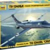 Tu134 UBL Crusty-B Training Aircraft 1/144 Zvezda