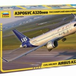 Airbus A320neo Passenger Airliner 1/144 Zvezda