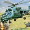 Mil Mi-35 Hind E Russian Attack Helicopter 1/72 Zvezda