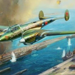 Soviet Petlyakov Pe-2 Dive Bomber 1/72 Zvezda