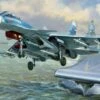 Russian Sukhoi Su-33 Flanker D Naval Fighter 1/72 Zvezda