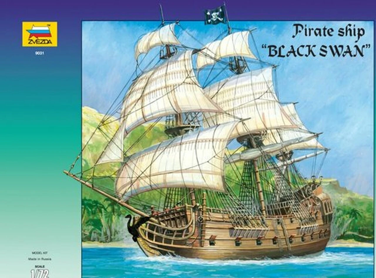 Pirate Ship Black Swan 1/72 Zvezda