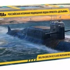 Russian Tula Delfin Delta IV Class Nuclear Ballistic Submarine 1/350 Zvezda